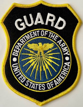 DEPARTMENT OF THE ARMY - GUARD SHOULDER PATCH.